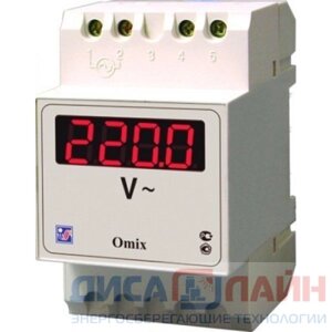 ARK Вольтметр цифровой Omix D3-V-1-0.5