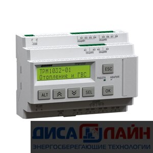 ОВЕН (Россия) Регулятор для систем отопления и ГВС ТРМ1032-230.230.01
