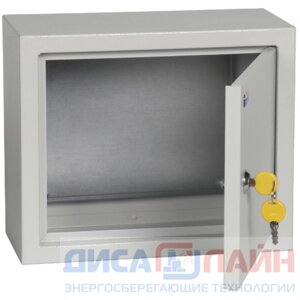 Шкаф металлический с монтажной панелью 250x300x150мм УХЛ3 IP31