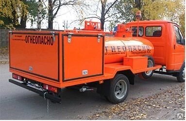Передвижная автозаправочная станция Газ-362231-01 с 1 трк и 1 электронасосом (цистерна 1500л) от компании ООО Дайзен - фото 1