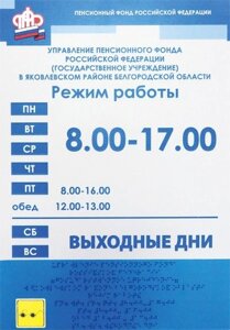 Полноцветные таблички азбукой Брайля (ПВХ 3 мм + защитное покрытие) 100*300