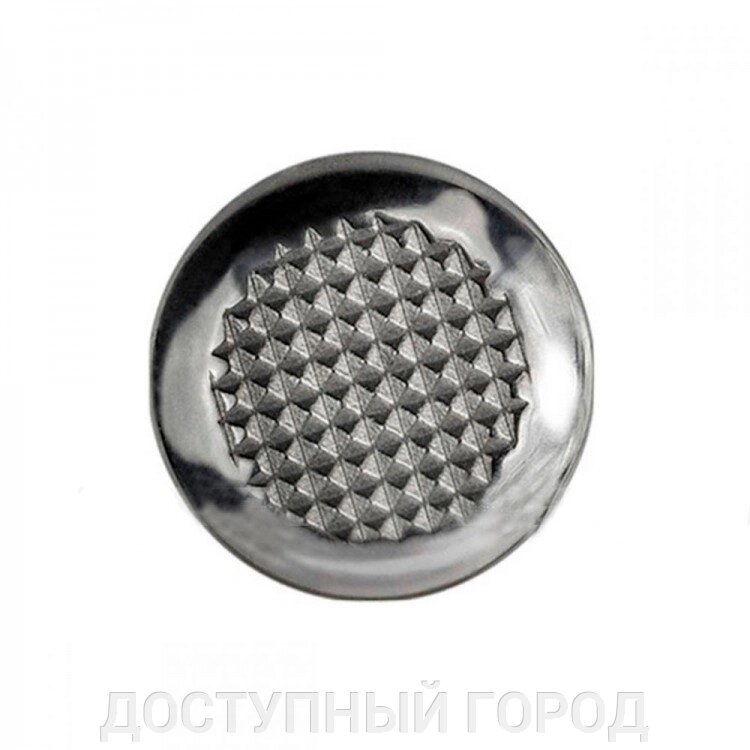 Тактильный индикатор (Конус) без штифта. Размер 35*5. Сталь AISI 316 от компании ДОСТУПНЫЙ ГОРОД - фото 1