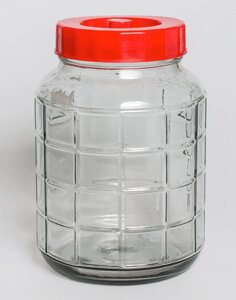 Бутыль стеклянная с гидрозатвором 5л