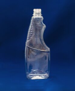 Бутылка пэт 1л (1000мл) триггер" 28мм, прозрачная