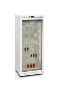 Холодильник фармацевтический Бирюса 250K/6 дверь стекло м. 5887