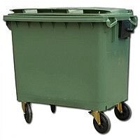 Контейнер мусорный, 660л, зеленый (MGB)