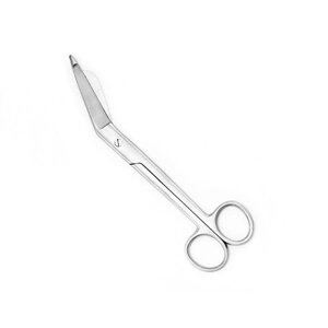 Ножницы (Ножницы для разрез. повязок с пуговкой гориз. изогн. 185мм ) 27-106(н-14 Ножницы Lister