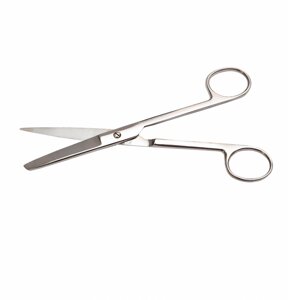 Ножницы (Ножницы с 1-м острым концом прямые ,170 мм) Surgical прямые 170мм, 13-116 (н-6-1)