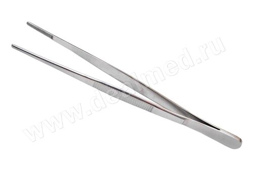 Пинцет Thumb 150х2,5 (Пинцет анатомический 150 мм) 15-123 (пм-11)