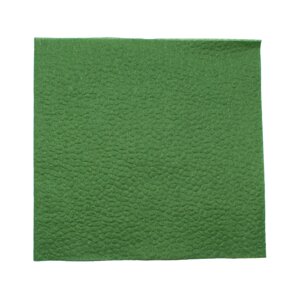 Салфетки бумажные зелёные квадратные однослойные 1/4 сложение 240х240 мм (7200шт/кор)
