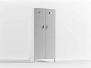 Шкаф для одежды двухстворчатый ШМСО-01-ЕЛАТ (мод. 1)