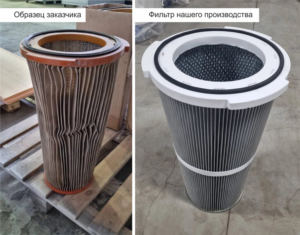 Конический фильтрующий картридж R01-019-00 от компании Фабрика фильтров "BaltiK." (Балтик) - фото 1