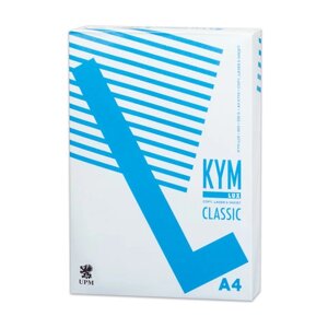 Бумага офисная а4, 80 г/м2, 500 л., марка с, KYM LUX classic, 150%CIE)