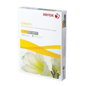 Бумага XEROX COLOTECH PLUS, А4, 250 г/м2, 250 л., для полноцветной лазерной печати, А, 170%CIE)