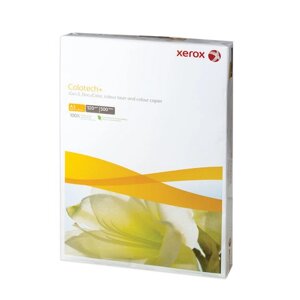 Бумага XEROX colotech PLUS большой формат (297х420 мм), а3, 120 г/м2, 500 л., для полноцветной лазерной печати, а,