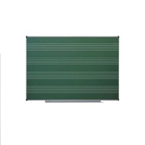 Доска аудиторная магнитная одноэлементная 1000*1700 зеленая/меловая/нотный стан