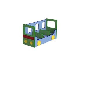 Игровая зона «Автобус» 1500х600х830