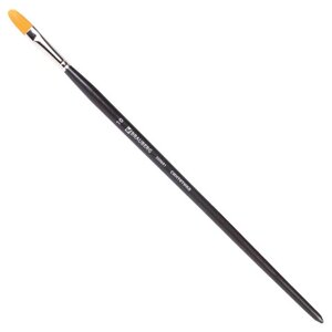Кисть художественная проф. BRAUBERG ART CLASSIC, синтетика жесткая, овальная,10, длинная ручка