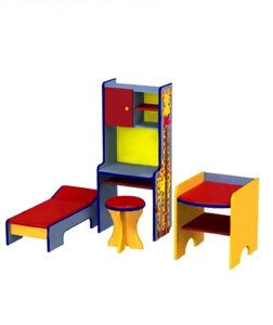 Комплект игровой мебели больница (4 предмета)