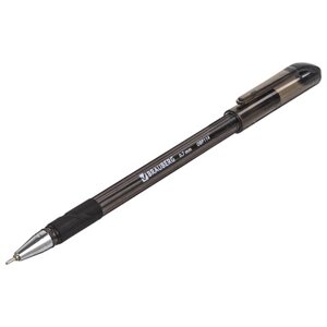 Ручка шариковая масляная с грипом BRAUBERG Max-Oil Tone, ЧЕРНАЯ, узел 0,7 мм, линия письма 0,35 мм, 142694