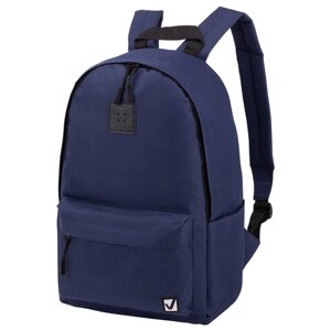 Рюкзак BRAUBERG POSITIVE универсальный, карман-антивор, Dark blue, 42х28х14 см, 270775