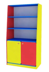 Шкаф для игрушек (цветной)