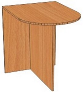 Стол-приставка 800*600*750 деревянный