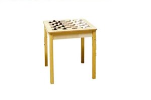 Стол шахматный фанера/массив 450*450*480