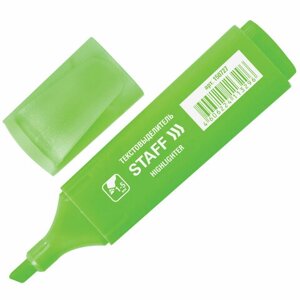 Текстовыделитель STAFF everyday HL-728, зеленый, линия 1-5 мм, 150727