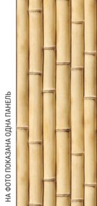 Матовая панель «Век», фотопечать, бамбук натуральный
