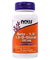 Бета 1,3/1,6 (Beta D-Glucan) 90 капсул, 100 мг.