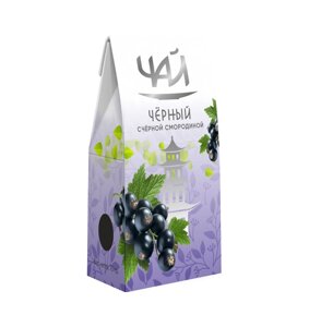 Чай черный со вкусом смородины , 70 г. Ведель / Vedel