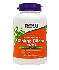 Гинкго билоба / Ginkgo Biloba 200 капс. 120 мг.