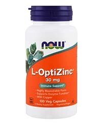 L-ОптиЦинк. (Комплекс цинка 30 мг и меди 3 мг) L-OptiZinc 100 капс.