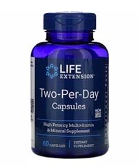 Life Extension, Two-Per-Day Capsules, 120 капс.