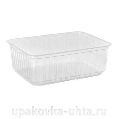 Контейнер РР №3, АЛЬКОР 1000мл, 179*132*63мм /500шт в кор/100-50шт в уп от компании "ПолиПак" ПАКЕТЫ - фото 1
