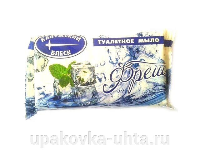 Мыло туалетное "Калужский блеск", 90гр /72шт ##от компании## "ПолиПак" ПАКЕТЫ - ##фото## 1