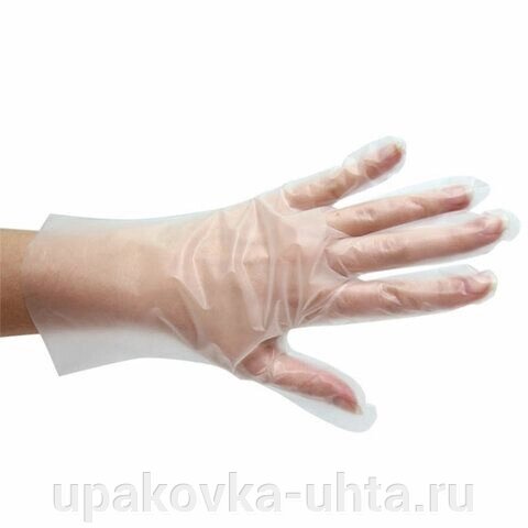 Перчатки Термоэластопласт (ТПЭ) М /30уп/100шт от компании "ПолиПак" ПАКЕТЫ - фото 1