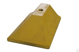 Делиниатор полимерпесчаный конечный ДПП-1,0-2 желтый цвет