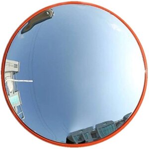 Сферическое зеркало с оранжевым корпусом 800 мм