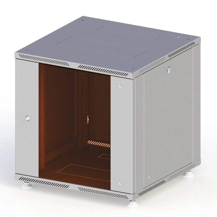 Шкаф 19" настенный 9U (600x350) дверь стекло ##от компании## ООО КОЛМЭН-ПЛЮС - ##фото## 1