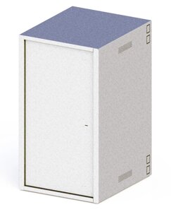 Шкаф антивандальный напольный 19" 28U 600x500 IP31