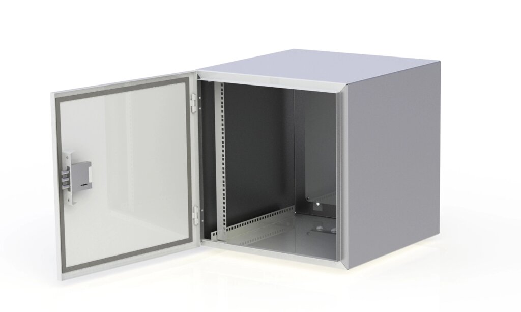 Шкаф антивандальный настенный 19" 18U 600x600 IP54 от компании ООО КОЛМЭН-ПЛЮС - фото 1