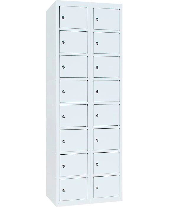 Шкаф для чистой одежды 16 ячеек с механическими замками (800х450х1820) ##от компании## ООО КОЛМЭН-ПЛЮС - ##фото## 1