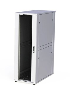 Шкаф серверный напольный 42U 800x800 дверь стекло