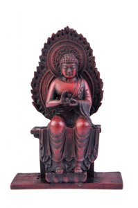 Сувенир из керамики Будда Майтрея 13 см