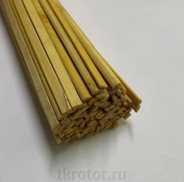 Клин пазовый бамбук 10*2*300 ( 100 шт) от компании Интернет-магазин "Ротор" - фото 1