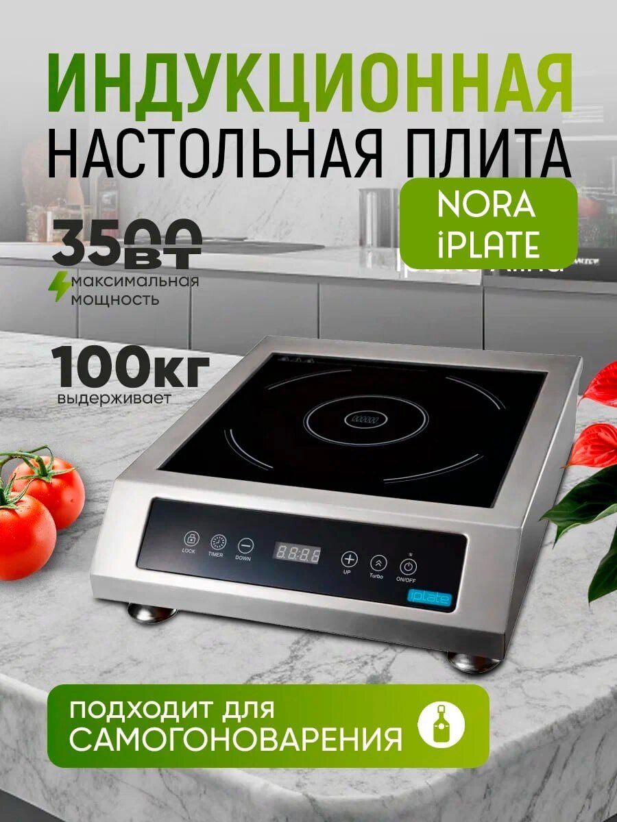 Индукционная плита Nora 3500 от компании КВН24.РУ - фото 1