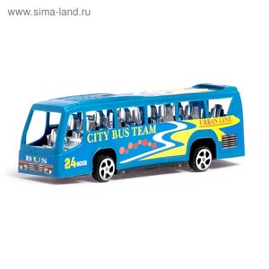 Автобус инерционный «Городская экскурсия», цвета МИКС