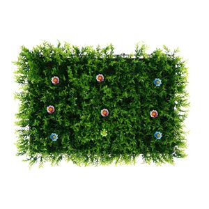Декоративная панель, 60 40 см, «Высокая трава с цветами», Greengo